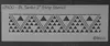 ibicci BL Māori Taniko 2" Strip Stencil